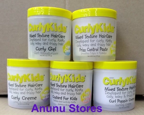 CurlyKids Mixed Hair Styling Products